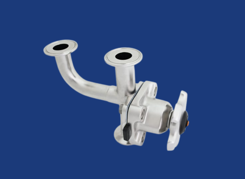 SS ZERO END DEAD LEG VALVE