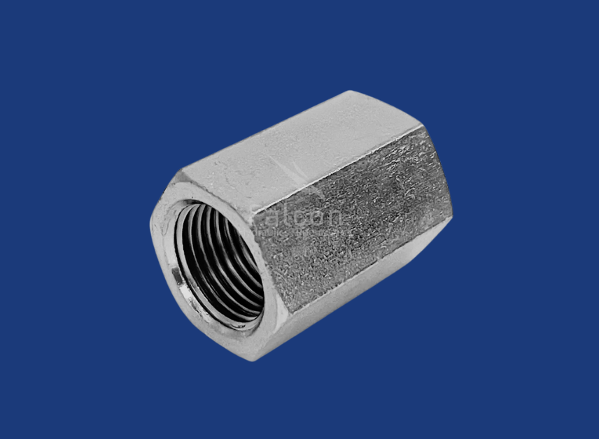 SS HEX NIPPLE (REDUCER) F/F BSP-NPT THREAD