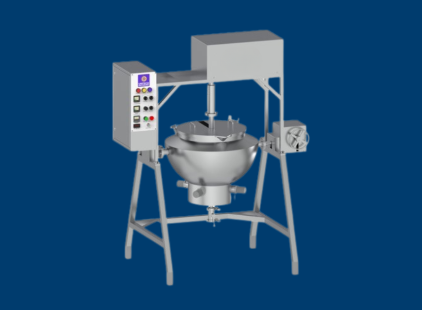 The Paste Kettle is designed for the preparation of binding solutions, pastes, and other semi-solid materials under controlled temperature conditions. Its hemispherical bowl design ensures thorough mixing, complete discharge, and uniform heating throughout the batch. Available with steam, oil, or water jacket heating, it provides precise temperature control for consistent and reproducible results. Built entirely with SS 316L contact parts, the Paste Kettle ensures hygiene, durability, and compliance with cGMP standards, making it ideal for pharmaceutical, food, and chemical applications.