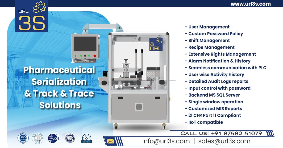 Pharmaceutical Serialization and Track and Trace Solutions in Ahmedabad