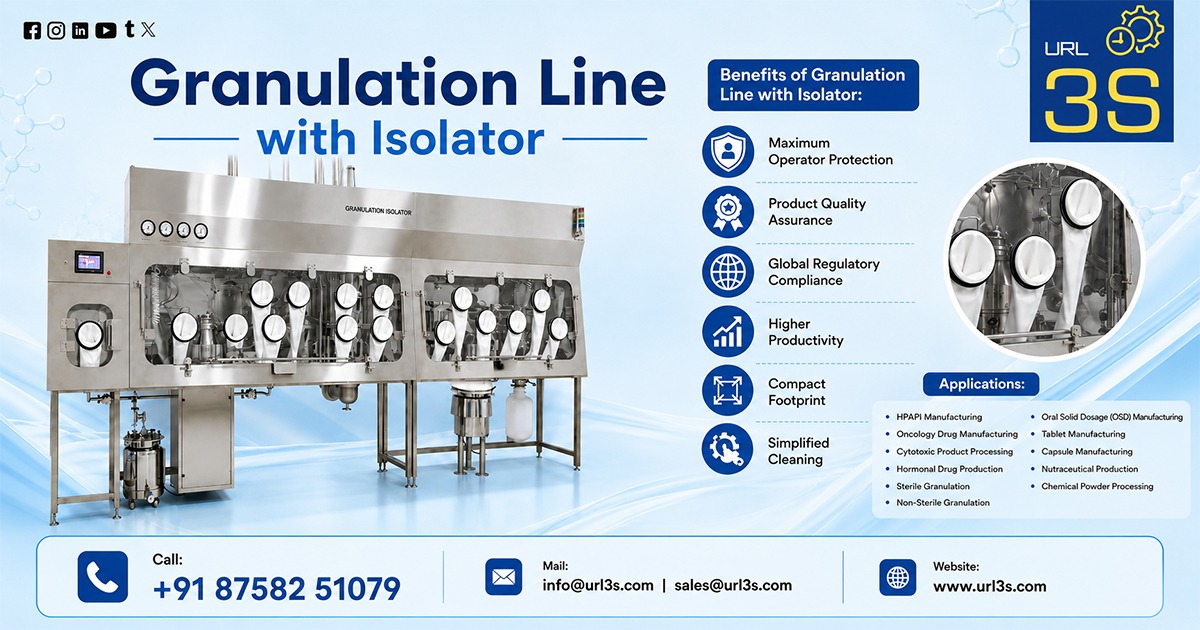 Granulation Line with Isolator in Hyderabad