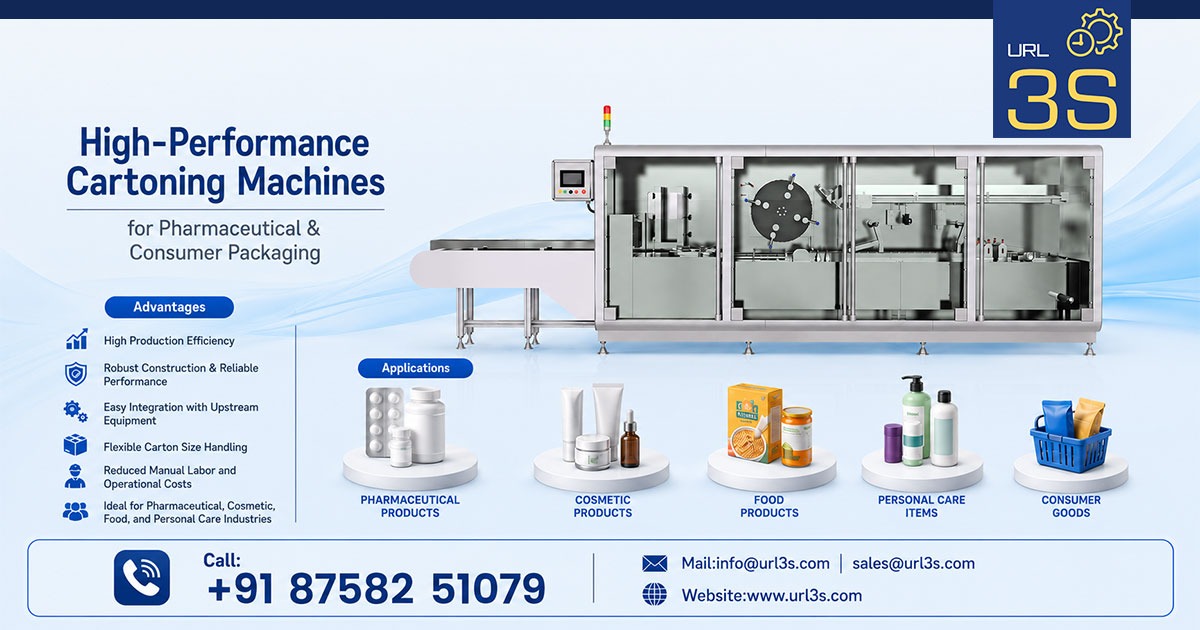 Cartoning Machines Manufacturer in Ahmedabad