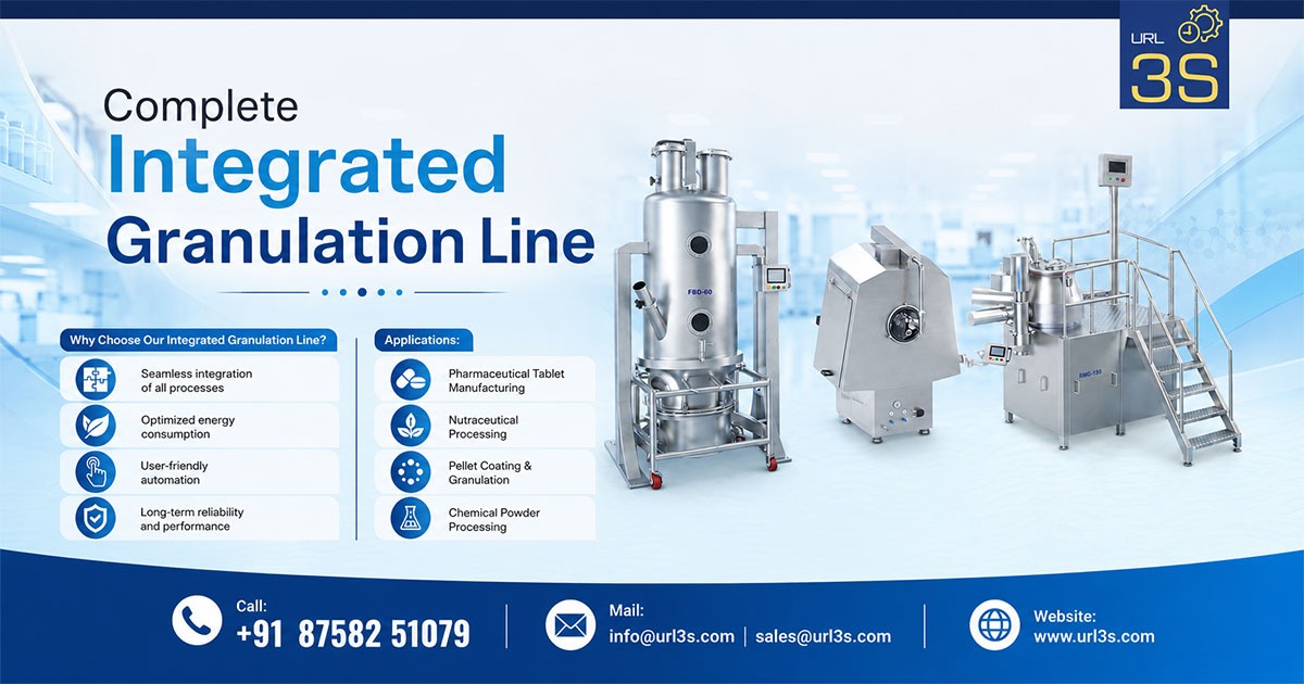 Complete Integrated Granulation Line in Hyderabad