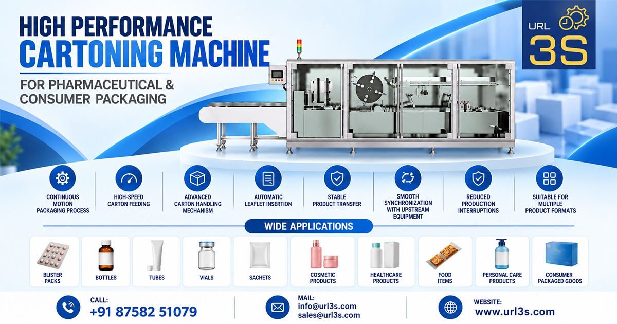 High-Performance Cartoning Machines in Pune